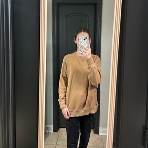 Aerie Tan Sweatshirt